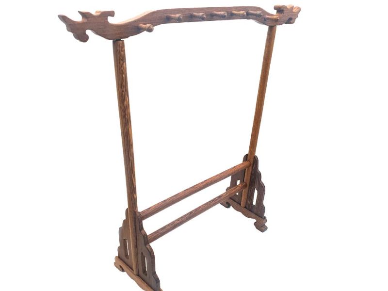 Cliquez sur la vignette pour agrandir et survolez la photo pour zoomer Porte pinceaux chinois en Bois 14 emplacements 2