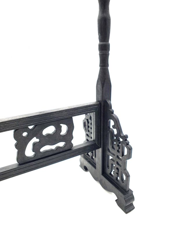 Cliquez sur la vignette pour agrandir et survolez la photo pour zoomer Porte-pinceaux chinois moderne - 12 emplacements pinceaux - Imitation bois 4