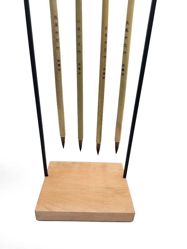 Cliquez sur la vignette pour agrandir et survolez la photo pour zoomer Porte-pinceaux chinois moderne - 8 emplacements - Porte chinoise 5