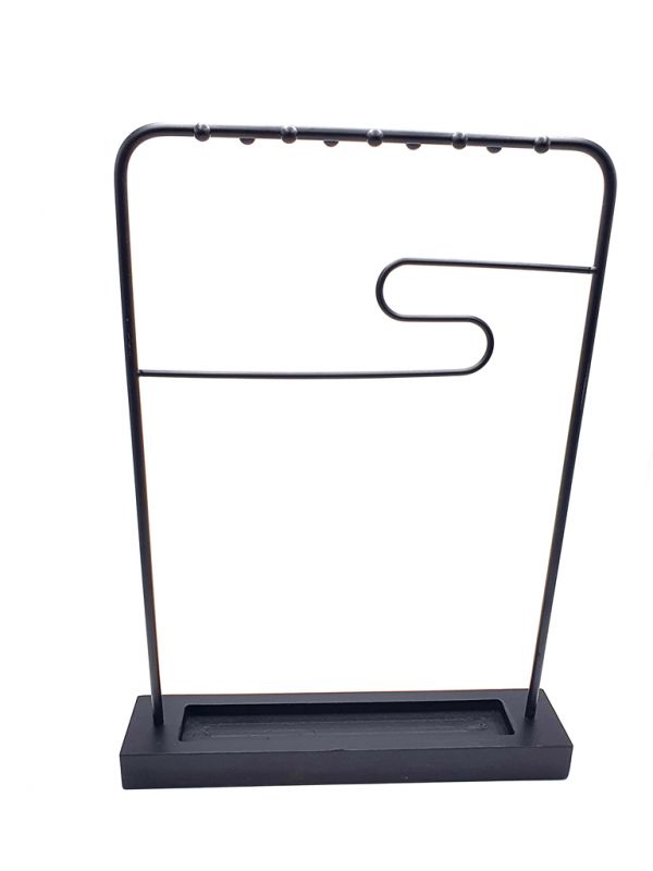 Cliquez sur la vignette pour agrandir et survolez la photo pour zoomer Porte-pinceaux chinois moderne - 9 emplacements pinceaux - La vague 2