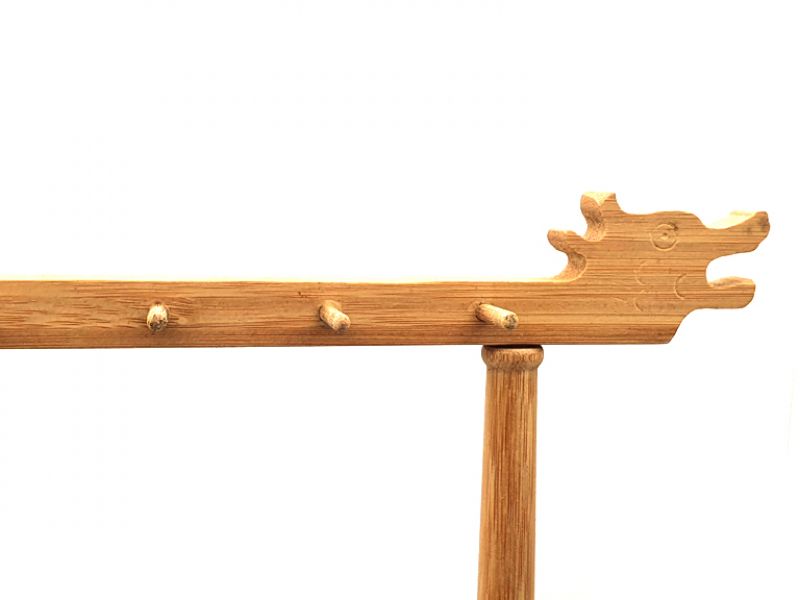 Cliquez sur la vignette pour agrandir et survolez la photo pour zoomer Porte pinceaux en bois - 14 emplacements (7x2) - Bois naturel 3