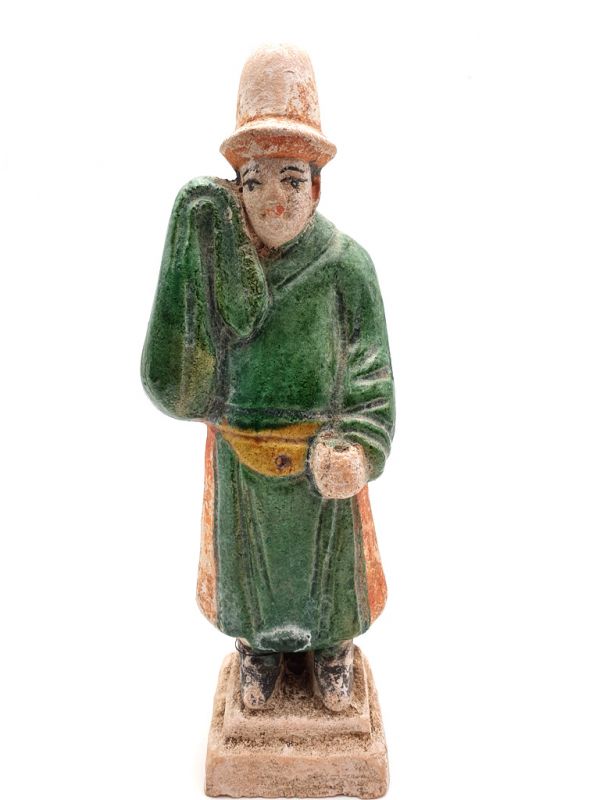 Statue Chinoise en terre cuite