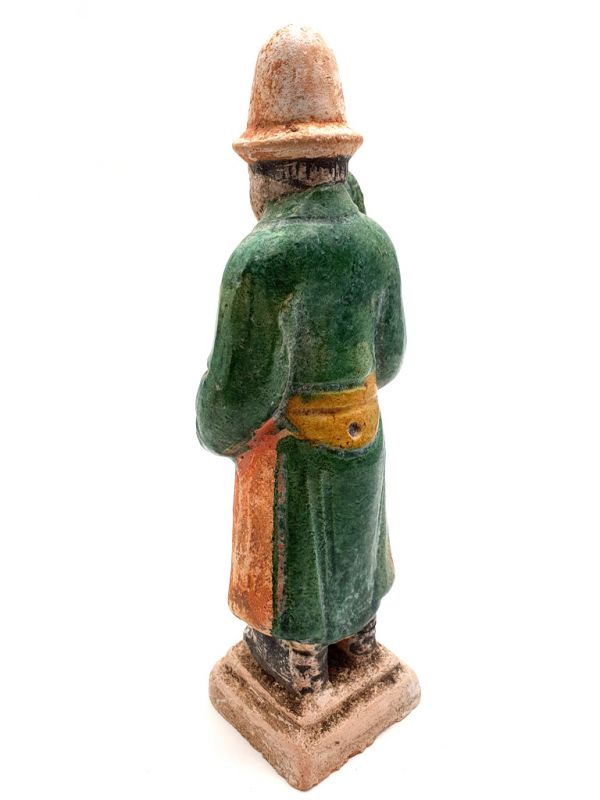 Cliquez sur la vignette pour agrandir et survolez la photo pour zoomer Statue Chinoise en terre cuite 2