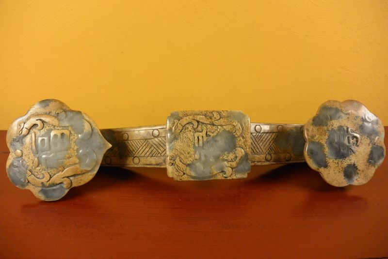 Cliquez sur la vignette pour agrandir et survolez la photo pour zoomer Statue en Jade Sceptre Ruyi Ancien 5