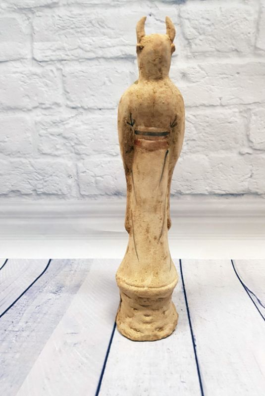 Cliquez sur la vignette pour agrandir et survolez la photo pour zoomer Statue en Terre Cuite - Terracotta - Signe du Zodiaque - Bœuf 4