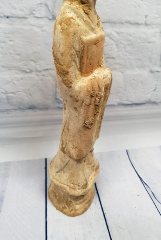 Cliquez sur la vignette pour agrandir et survolez la photo pour zoomer Statue en Terre Cuite - Terracotta - Signe du Zodiaque - Coq 3