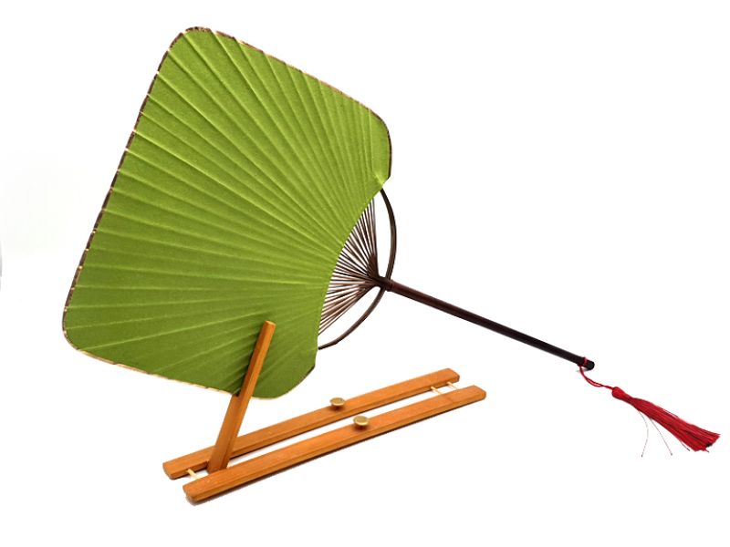 Cliquez sur la vignette pour agrandir et survolez la photo pour zoomer Support pour Éventail Japonais - Uchiwa - Qualité moyenne 4