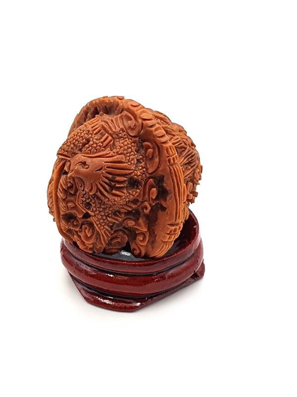 Cliquez sur la vignette pour agrandir et survolez la photo pour zoomer Support pour noix sculptée - Bois M 4