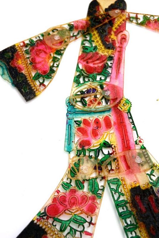 Cliquez sur la vignette pour agrandir et survolez la photo pour zoomer Théâtre d'ombres Chinois - Marionnettes PiYing - Homme - Multicolore 3