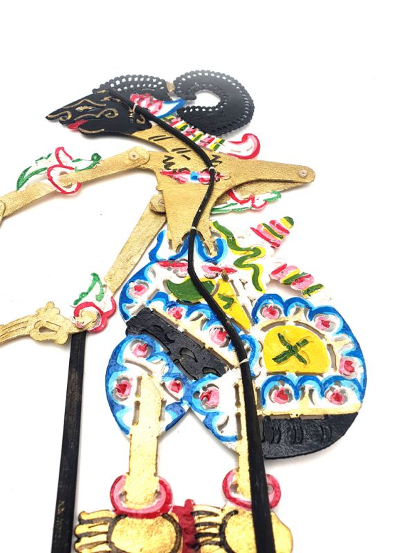 Cliquez sur la vignette pour agrandir et survolez la photo pour zoomer Théâtre d'ombres Indonésien - Wayang kulit - 30cm - Reproduction 3