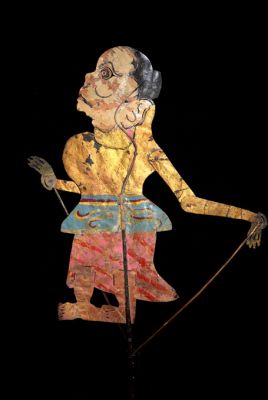 Théâtre d'ombres Indonésien Wayang Kulit Nala Gareng Théâtre d'ombres Indonésien Wayang Kulit Nala Gareng