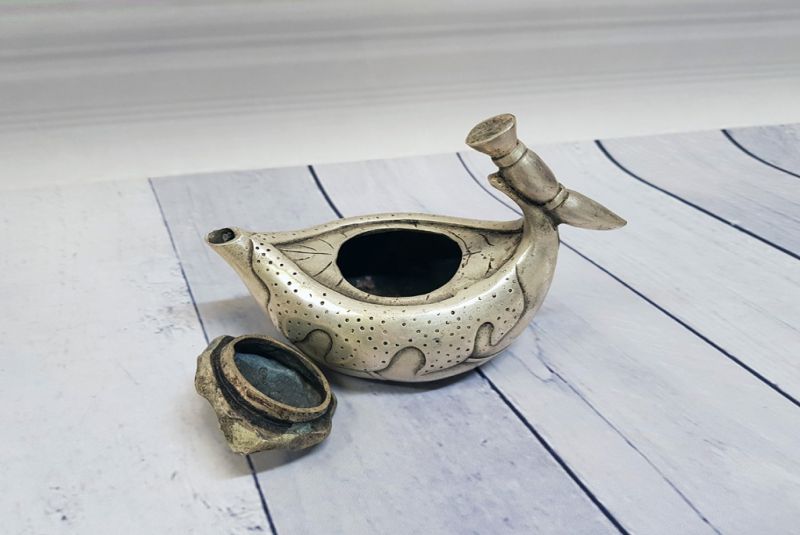 Cliquez sur la vignette pour agrandir et survolez la photo pour zoomer Théière Chinoise - Lotus 3