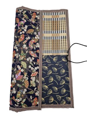 Trousse pour pinceaux - Idéal pour le transport - Eventails et cerisier Trousse pour pinceaux - Idéal pour le transport - Eventails et cerisier