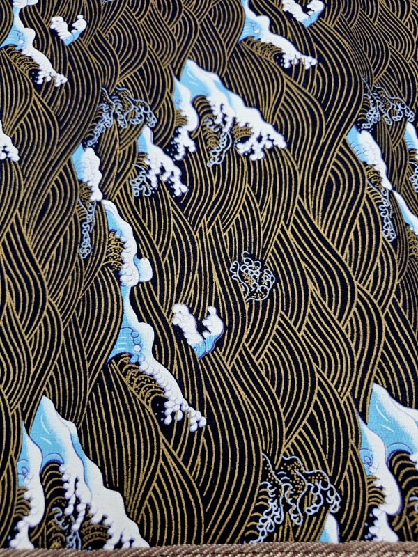 Cliquez sur la vignette pour agrandir et survolez la photo pour zoomer Trousse pour pinceaux - Idéal pour le transport - La Grande Vague de Kanagawa 4