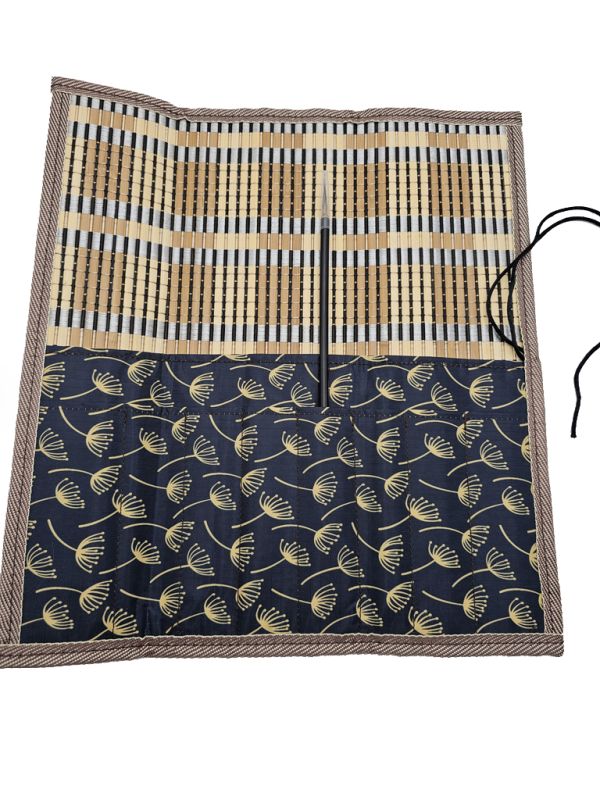 Cliquez sur la vignette pour agrandir et survolez la photo pour zoomer Trousse pour pinceaux - Idéal pour le transport - La Grande Vague de Kanagawa 5