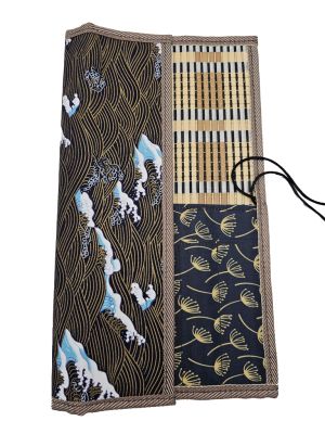 Trousse pour pinceaux - Idéal pour le transport - La Grande Vague de Kanagawa Trousse pour pinceaux - Idéal pour le transport - La Grande Vague de Kanagawa